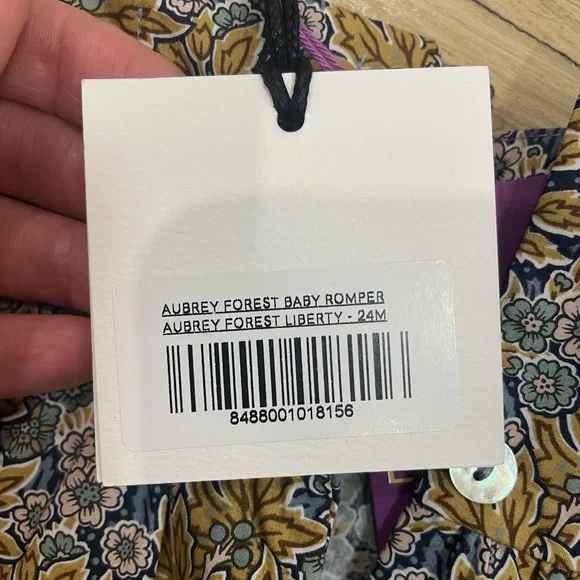 The New Society Aubry Forest Baby Romper